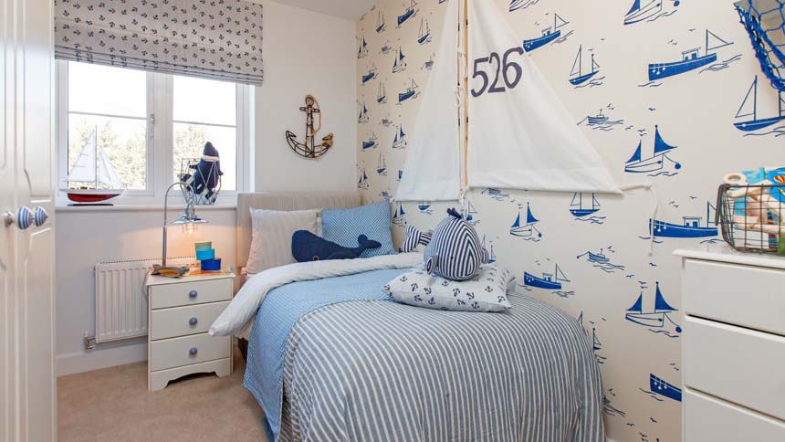 Rowhedge Wharf third bedroom